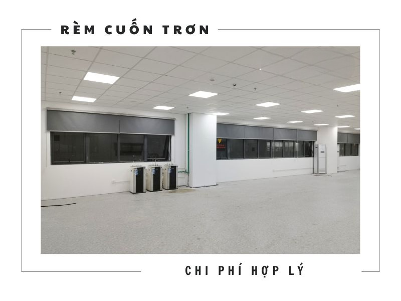 lắp đặt rèm cuốn chống nắng tự động Remcuanova